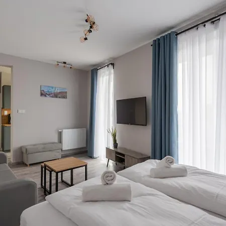 Apartmán Horyzont Apartamenty- Studio- Sauna&fitness -baltycka 2- Sniadania