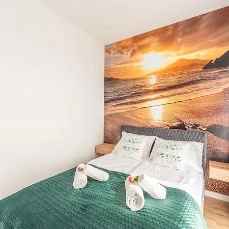 Horyzont Apartamenty- Studio- Sauna&fitness -baltycka 2- Sniadania Apartmán *