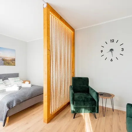 Horyzont Apartamenty- Studio- Sauna&fitness -baltycka 2- Sniadania Apartmán *